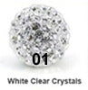 Wholesale 100pcs/pack Straight Hole Soft Ceramic Beads